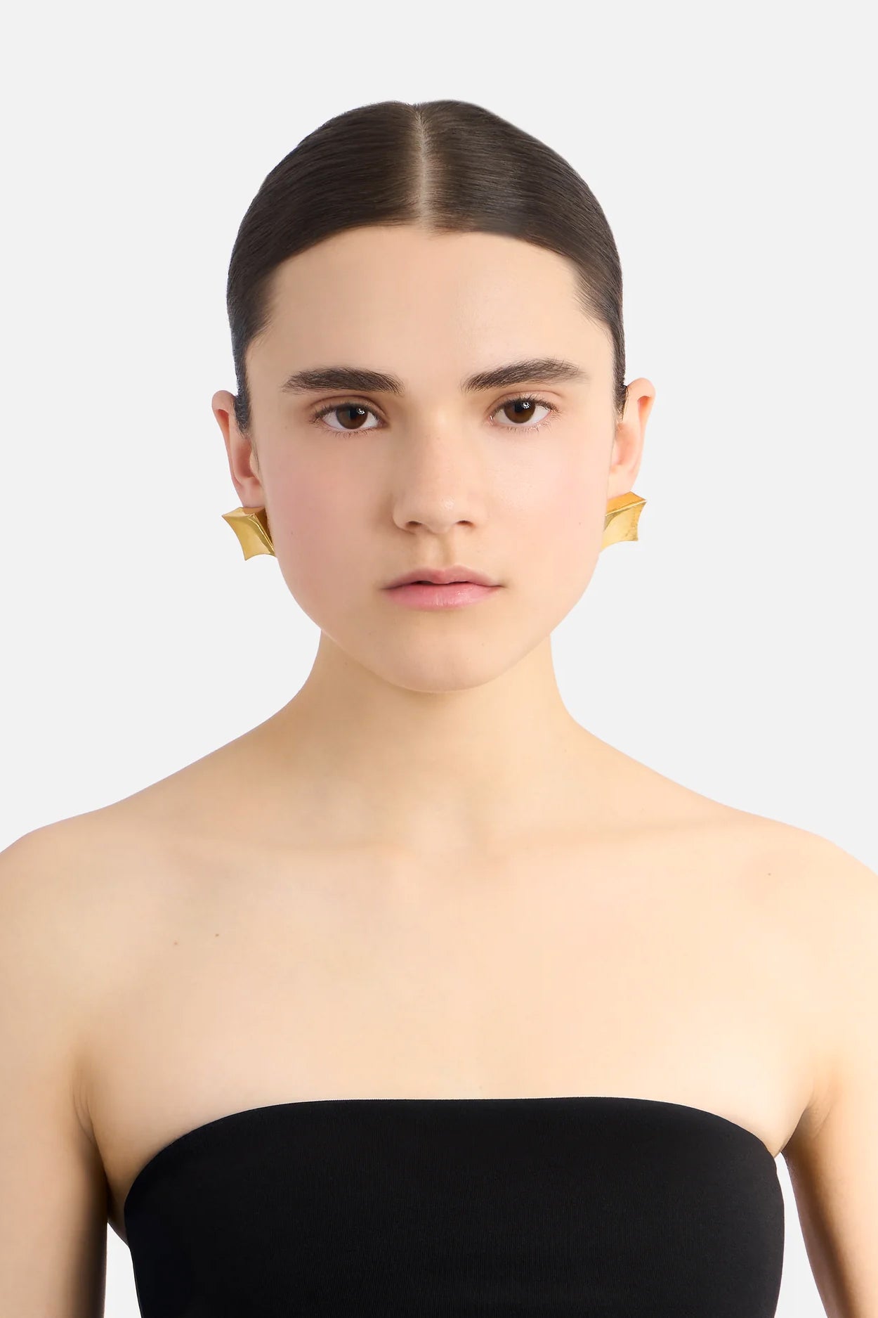 Chunk Earrings Small Gold