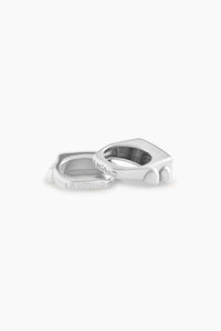 BEST OF BOTH WORLDS SILVER RING