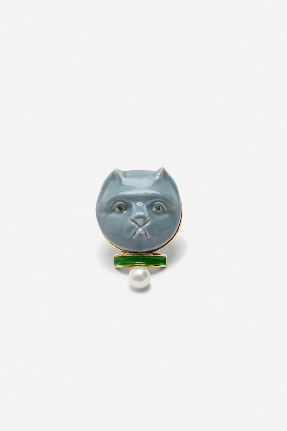 CAT FACE COLLAR RING