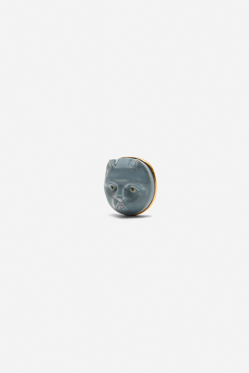 CAT FACE PIN