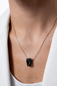 FIST PENDANT BLACK