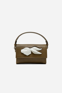 FLAP MINI RABBIT HEAD BAG OLIVE