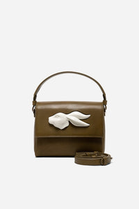 FLAP RABBIT HEAD BAG OLIVE