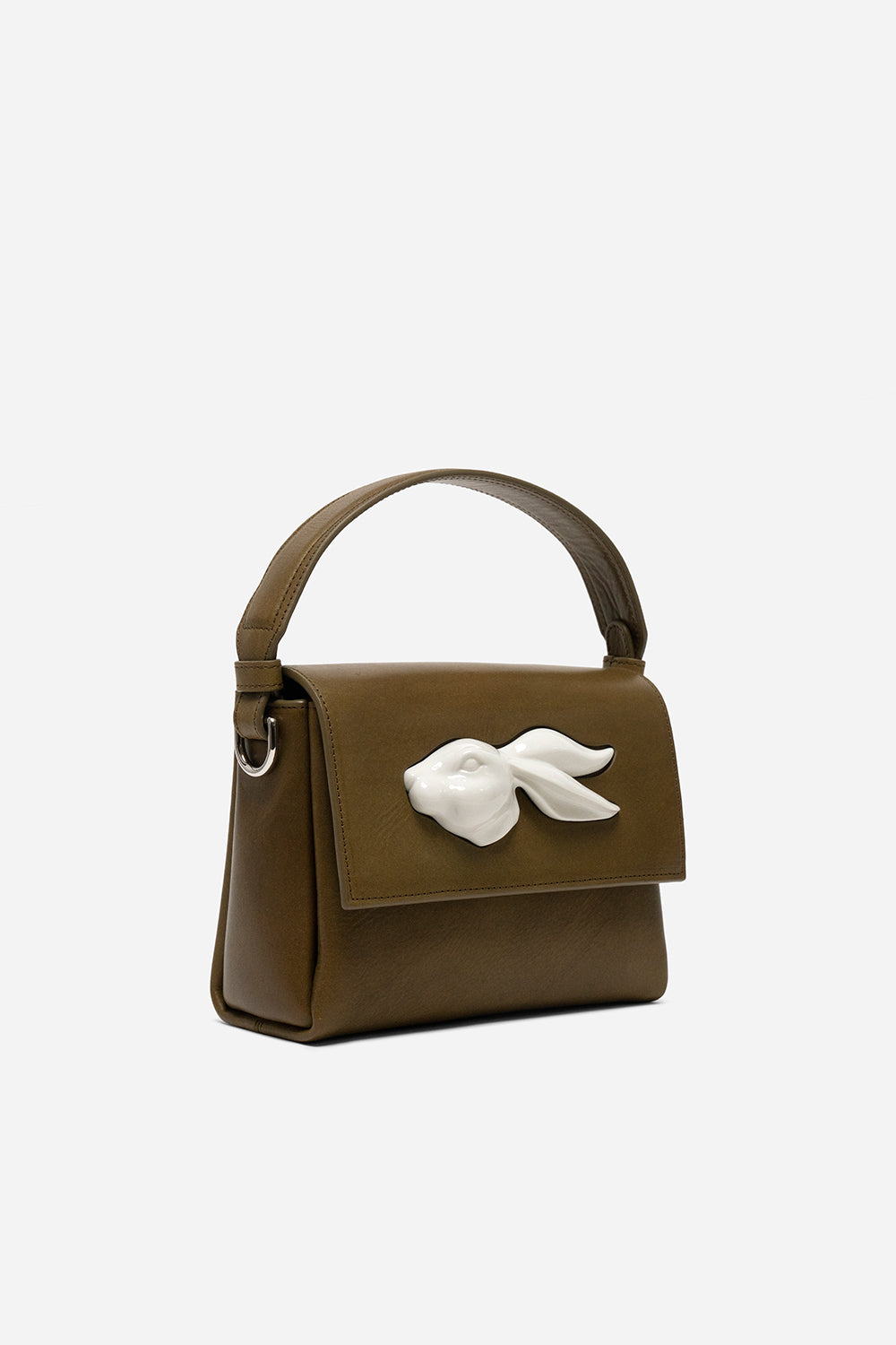 FLAP RABBIT HEAD BAG OLIVE