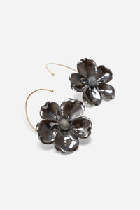 PETUNIA BIG EARRINGS SILVER