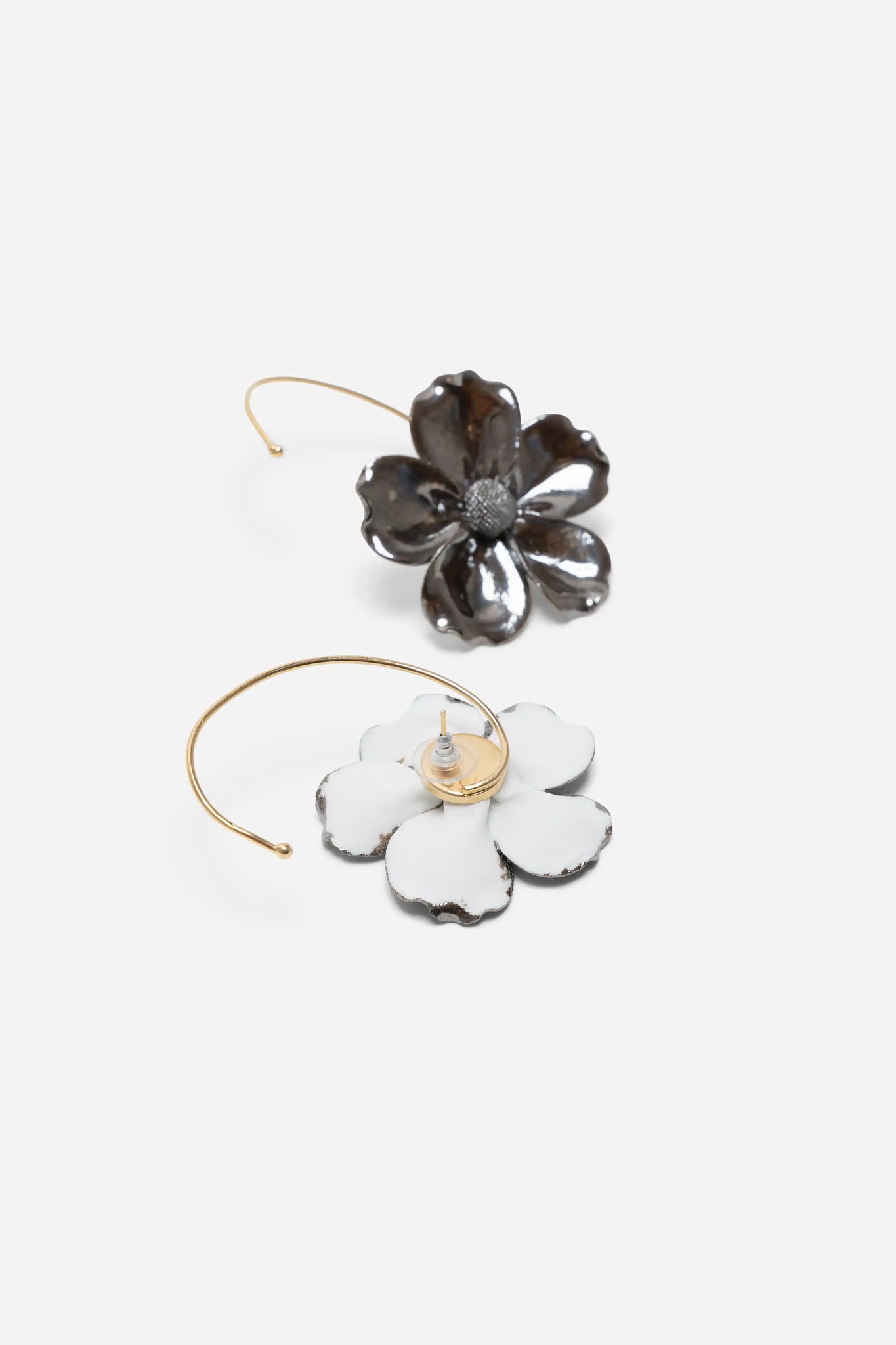 PETUNIA BIG EARRINGS SILVER