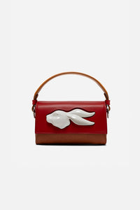 FLAP MINI RABBIT HEAD BAG MULTI TOMATO