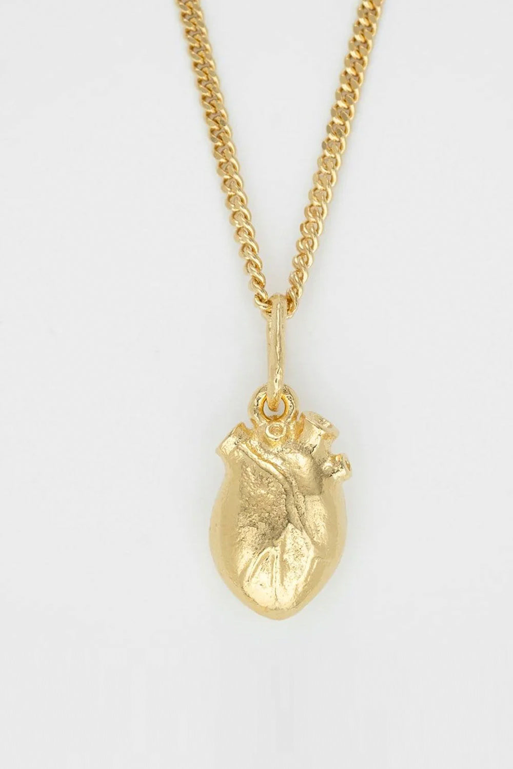 Iconic Human Heart Necklace Gold (medium)