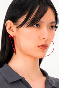 MARFA RED EARRINGS